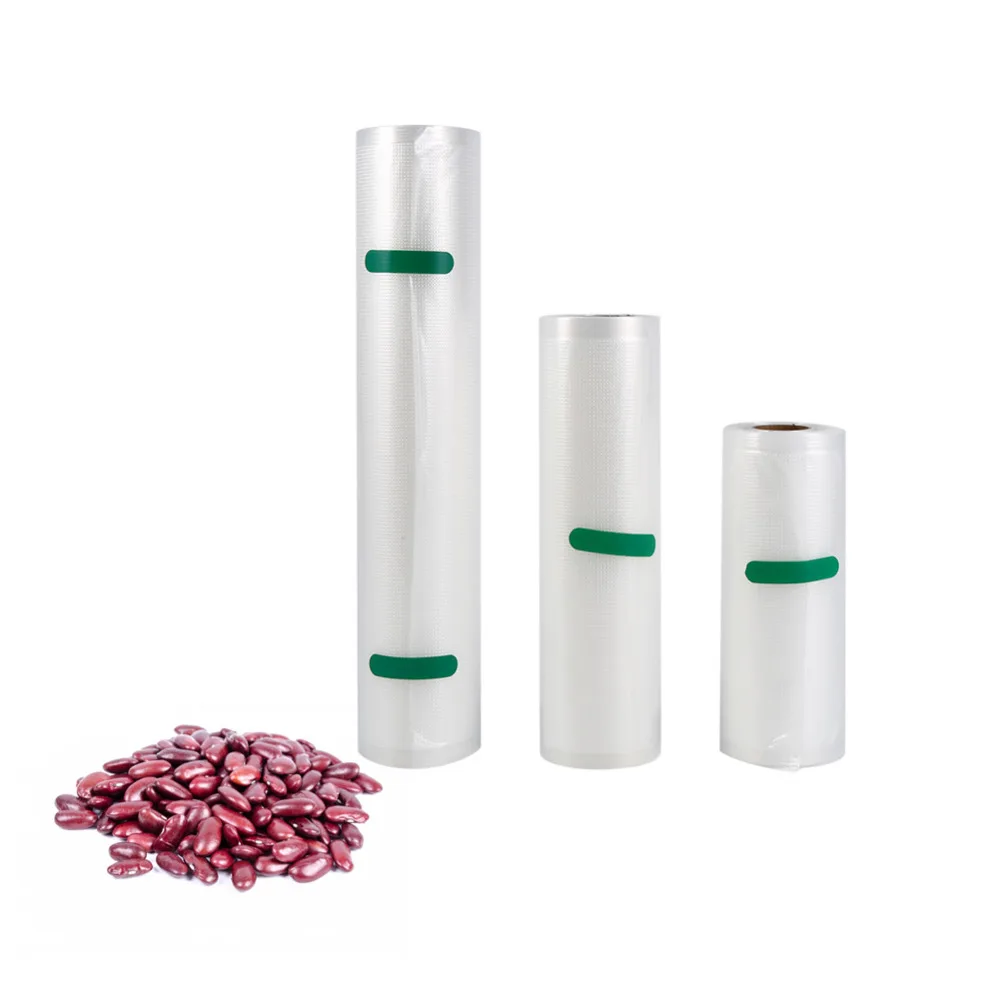 

New Kitchen Vacuum Food Sealer Rolls PE Food Grade Membranes Meat Vegetable Fruit Keep Fresh Vacuum Bags Wrapper Foodsaver