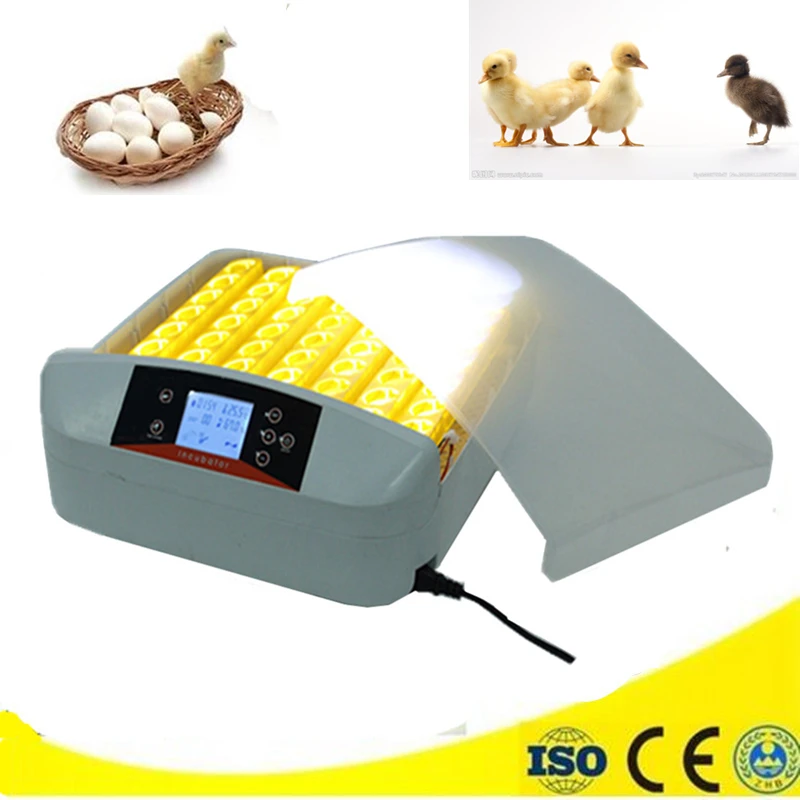 Chinese incubator industrial home automatic electric chicken 56 eggs turner hatcher machine