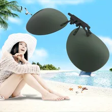 Пилот поляризованные Солнцезащитные очки для женщин флип клип на Защита от солнца стекло Для мужчин Ночное видение жаба объектива Polaroid Защита от солнца Очки Открытый очки топ