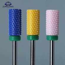 Горячие керамические сверла для ногтей электрическая машинка для обработки ногтей аксессуары и инструменты Маникюр Педикюр керамическая педикюрная пилка фреза