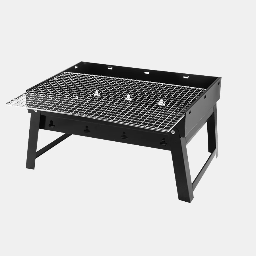 BBQ grill outdoor portable charcoal thick stainless steel oven with a