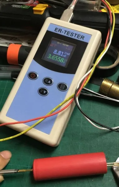 

Internal resistance tester internal resistance tester lithium battery NIMH lithium iron phosphate button battery
