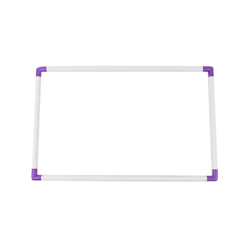 3 различных размера прямоугольный зажим пластиковая рамка для вышивки крестиком надувной круг рамка для вышивки - Цвет: 5AC401438-L