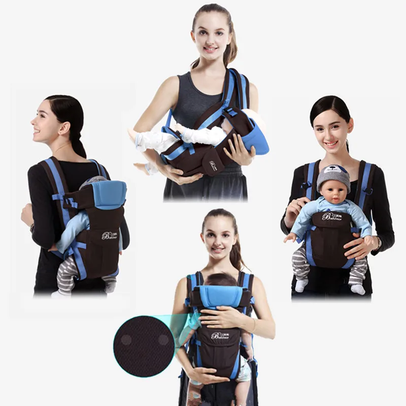 

0-24 Months Breathable Front Facing Baby Carrier Infant Sling Backpack Hipseat for Newborn Baby Kangaroos Prevent o-type Legs