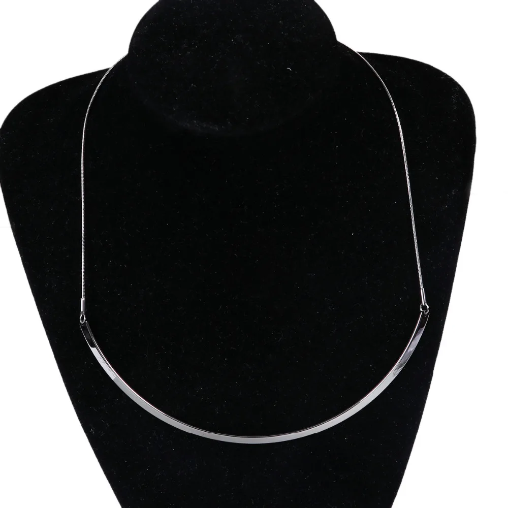 Doreenbeads 304 Нержавеющая сталь воротник Средства ухода за кожей шеи круглый Цепочки