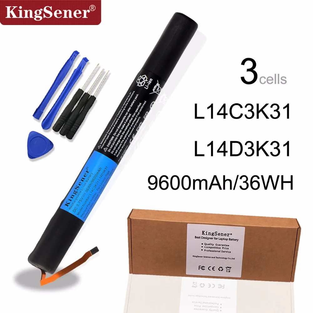 Günstig KingSener Neue L14C3K31 Batterie für Lenovo Yoga Tablet 2 1050L 1050F 2 1050F 2 1051F 2 1050L 2 1050LC 2 1051L Yt2 1050 L14D3K31