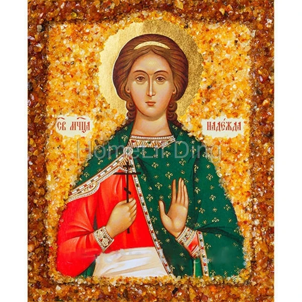 Diy 5d картина вышитая бисером religion значок Алмазная мозаика Рукоделие Ремесла
