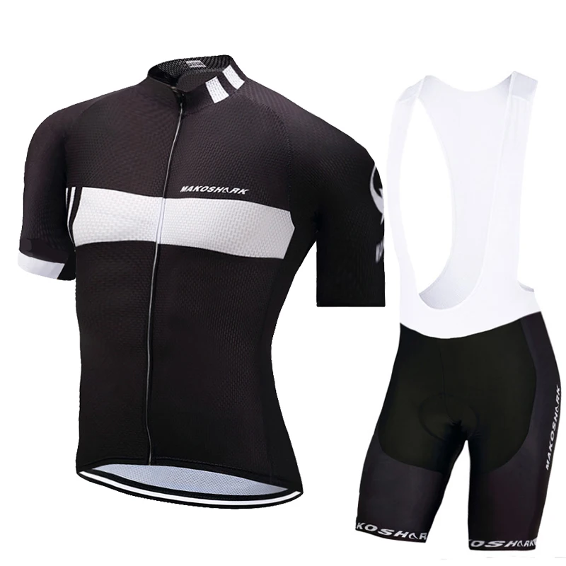 Pro Team Велосипедная форма Набор велосипедов одежда Ropa Ciclismo Одежда для велопрогулок спортивная одежда Джерси/Гонки велосипедный костюм - Цвет: White White Bib