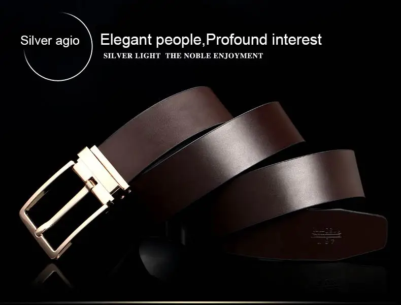 DOULILU New Designer Belts Men High Quality Luxury Brand Leather Belt Pin Buckle Black Business Trouser Strap Cinturones Hombre Cinto1 (16)