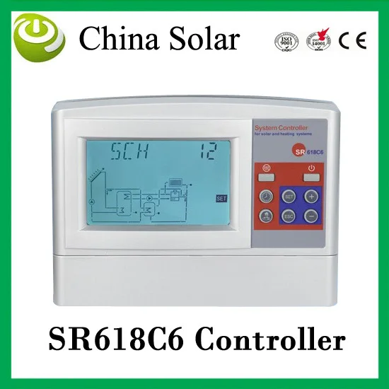 SR618C6 Solar water Heater Controller, hot water heating Best Solution +Free Shippingin Solar