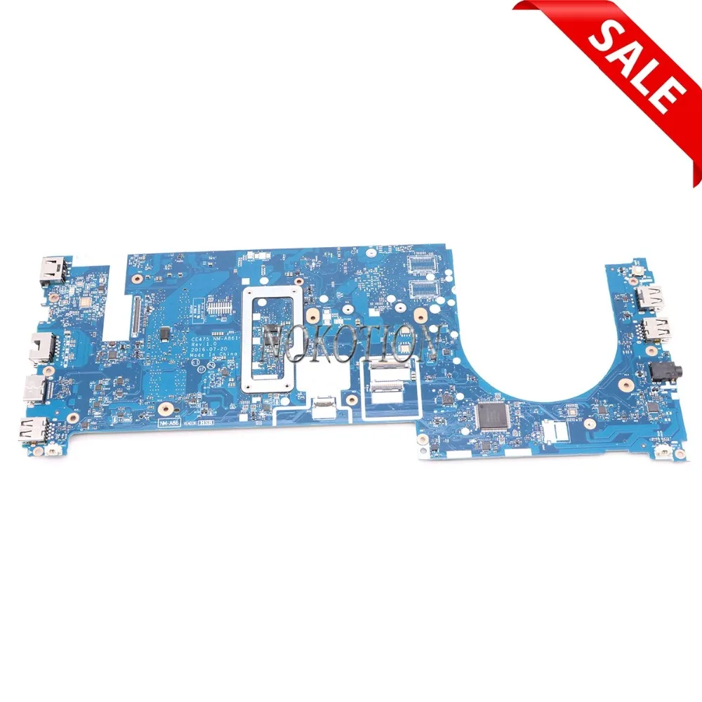 NOKOTION CE475 NM-A861 основная плата для lenovo thinkpad E475 14 дюймов материнская плата для ноутбука A6-9500B Процессор бортовой Radeon HD