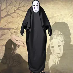 Аниме Унесенные призраками новый без уход за кожей лица человек маска к костюму для косплея Прихватки для мангала костюмы Хаяо Миядзаки