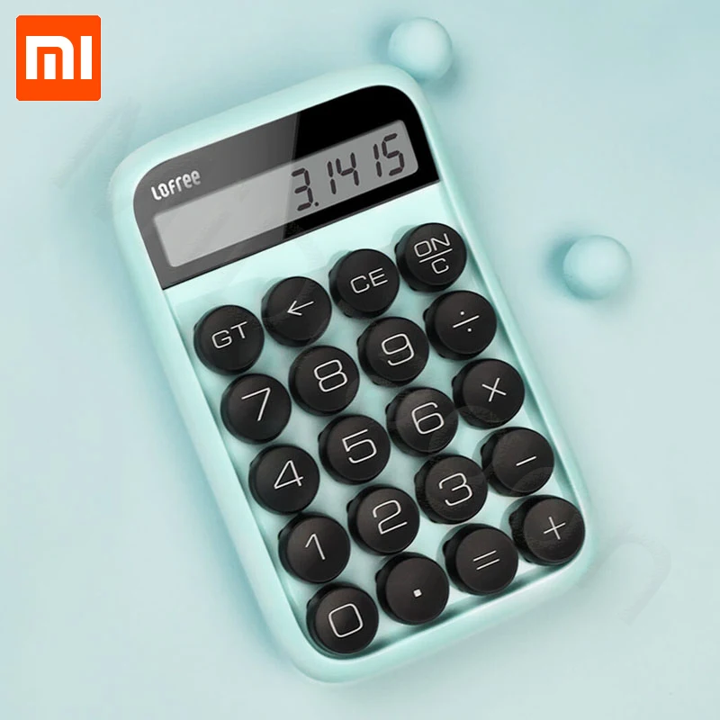 Новый Xiaomi Mijia Lofree калькулятор съемный компьютер Keycap ЖК дисплей интеллектуальная