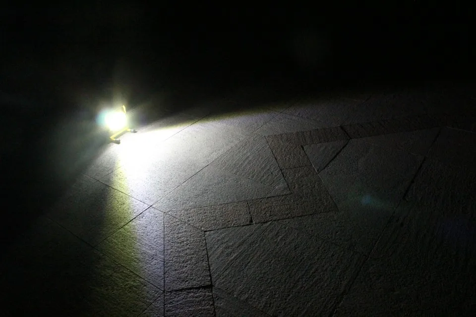 PortablePatch лампа бисера COB светодиодный 100 W прожектор Яркость светодиодный фонарик на открытом воздухе кемпинга аварийное освещение