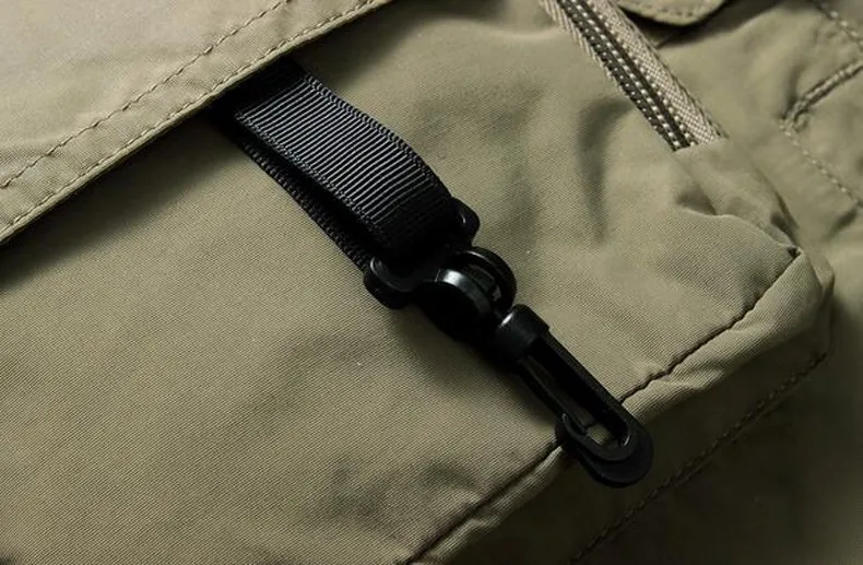 2016 Summer Mens Outdoor Sports Military Casual Brand Vests Coats Reporter Shoot Army Camp Man Khaki Grid Coat NIANJEEP Vest New (12)