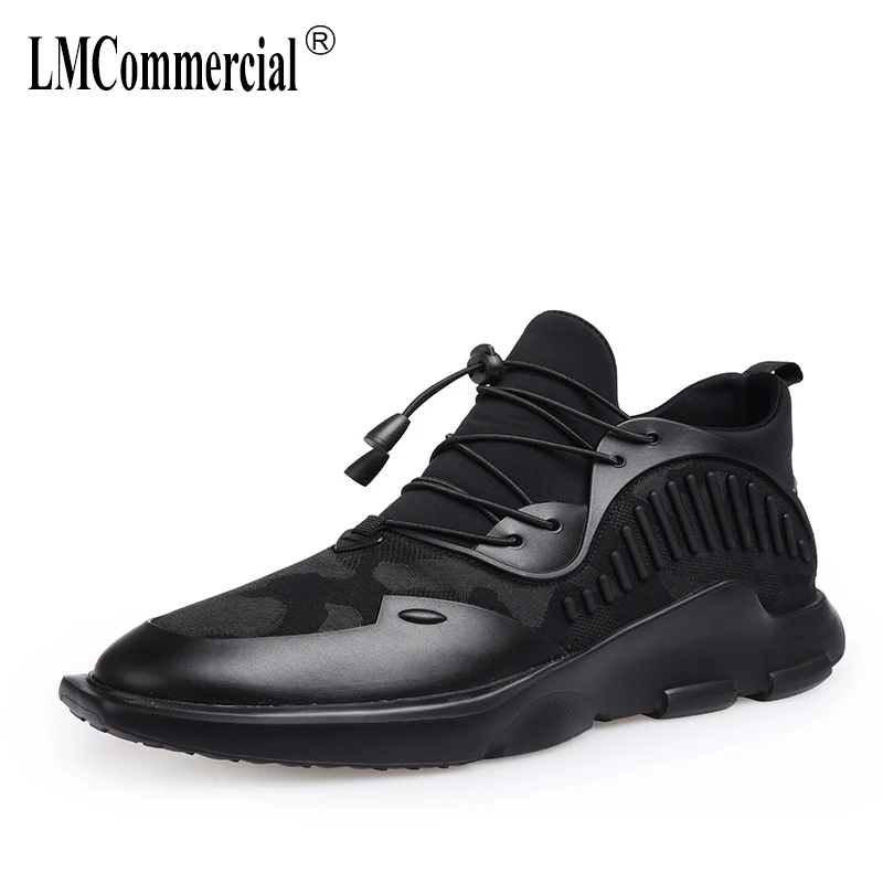 

high-top shoes men spring autumn summer British retro young men's Genuine leather casual shoes male breathable sneaker fashion