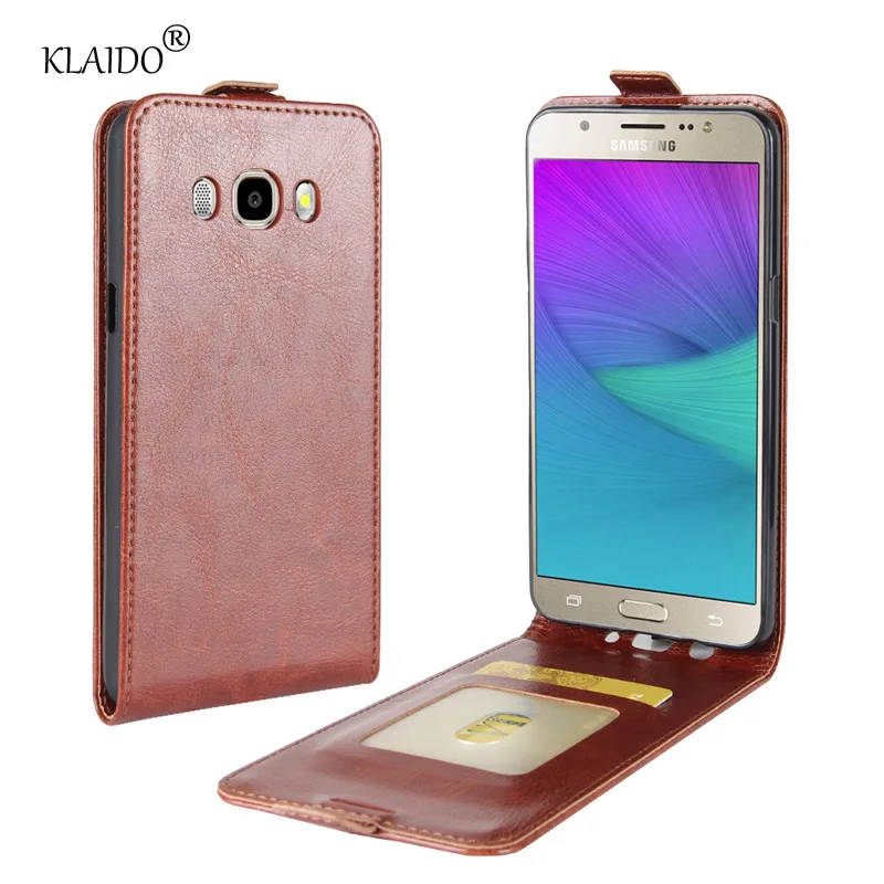 Чехол для samsung Galaxy J510 случае 5 2 &quotРоскошный PU кожаный чехол телефона KLAIDO сумка|case