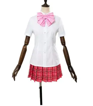 

Back Street Girls Airi Mari Chika Cosplay Costume Uniform Cosplay Costume sailor dress japanese school outfit halloween Custom