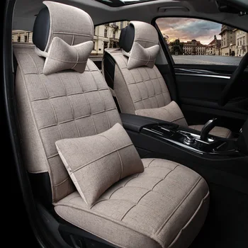 

Summer car seat cushion set four seasons general for Hyundai sonata elantra tuscon ix35/45 linen cushions free shipping trendy