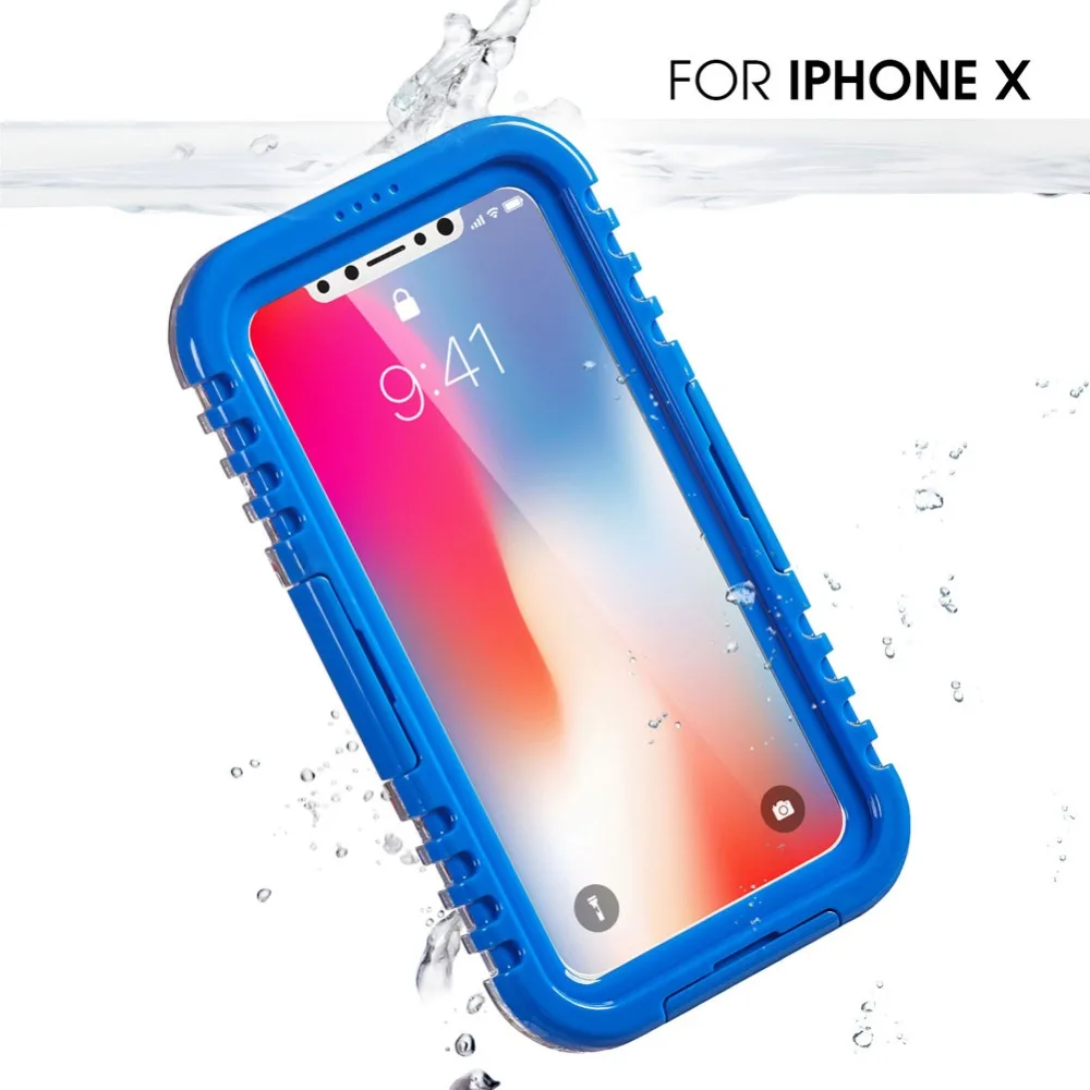 waterproof phone cover shell for iphone x