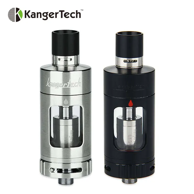Beste Originele Kanger Protank 4 Geëvolueerd Verstuiver Clearomizer 5ml Luchtstroom Verstelbare Snelheid Stijl RBA Dek met Dual Clapton Coil
