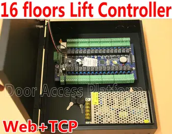 

16 floors building Web TCP/IP Network Lift Controller Panel Lift Controller,Elevator PCB with TCP/IP Telecommunication to switch