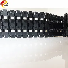 Original DOIT New Shock Absorption Tank Plastict Track for Robot Car Chassis RC Clawler Belt Caterpillar Chain Smart Car Wheel