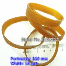 160*10 мм 200 шт. Резиновая лента натуральная полоса резиновых колец латексное кольцо-уплотнитель Belay упаковочная стойкость к высокой температуре