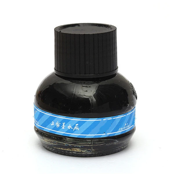 

1pcs Wholesale Price Bright Color Fluent in Writing Blue Fountain Pen Ink 60ML Office School Studying Supplies for Students