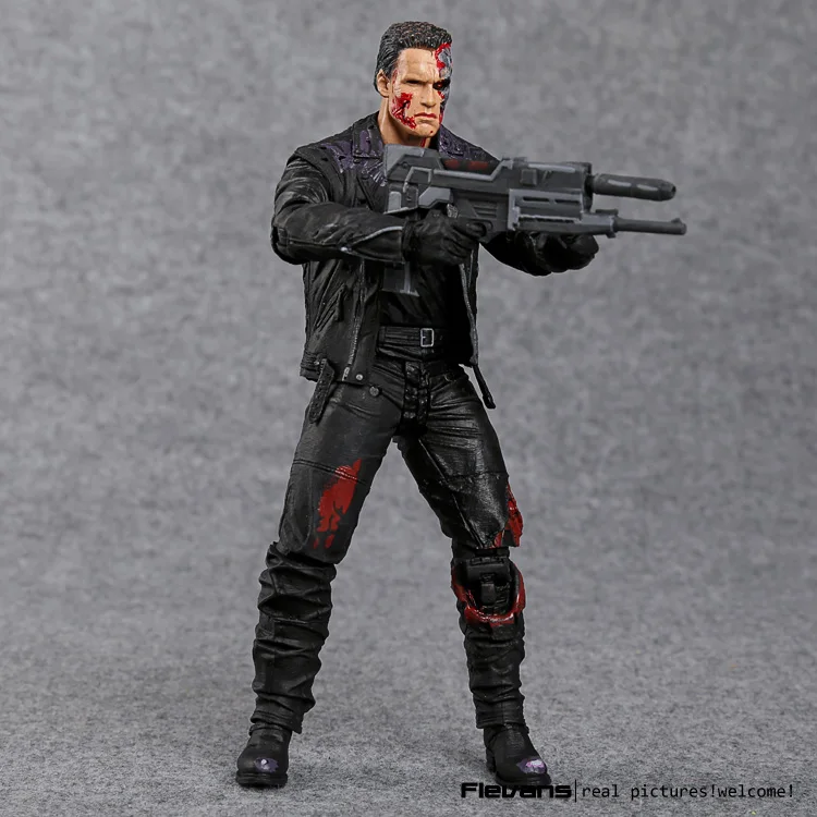 

The Terminator T-800 Arnold Schwarzenegger PVC Action Figure Collectible Model Toy 7" 18cm MVFG346