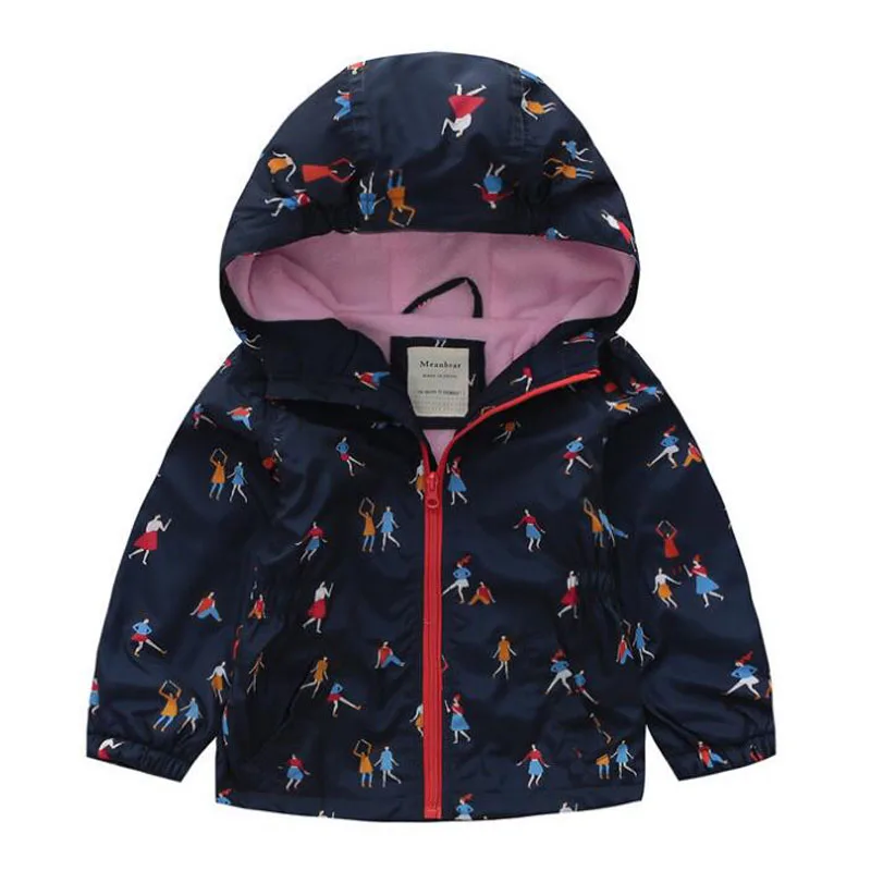 

New 2019 Spring Autumn Coat Children Kids Jackets Outwear Girl Jacket Windproof High Quality Baby Girls Hooded