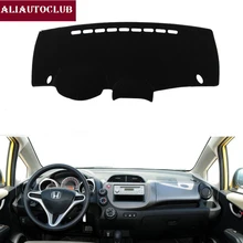 Для Honda Fit Jazz 2009-2013 Чехлы для стайлинга автомобилей dashmatt Dash коврик Солнцезащитная крышка приборной панели Capter 2010 2011 2012