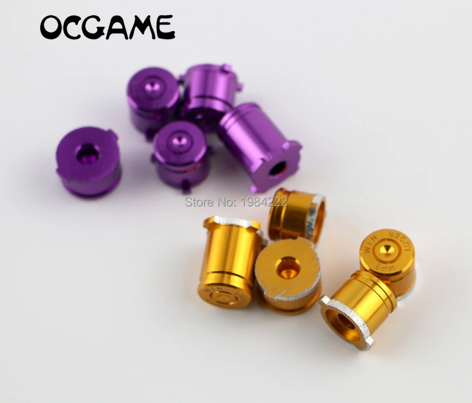 OCGAME в общей сложности 20 блоков 8 видов цветов пуля кнопки металлические ABXY +