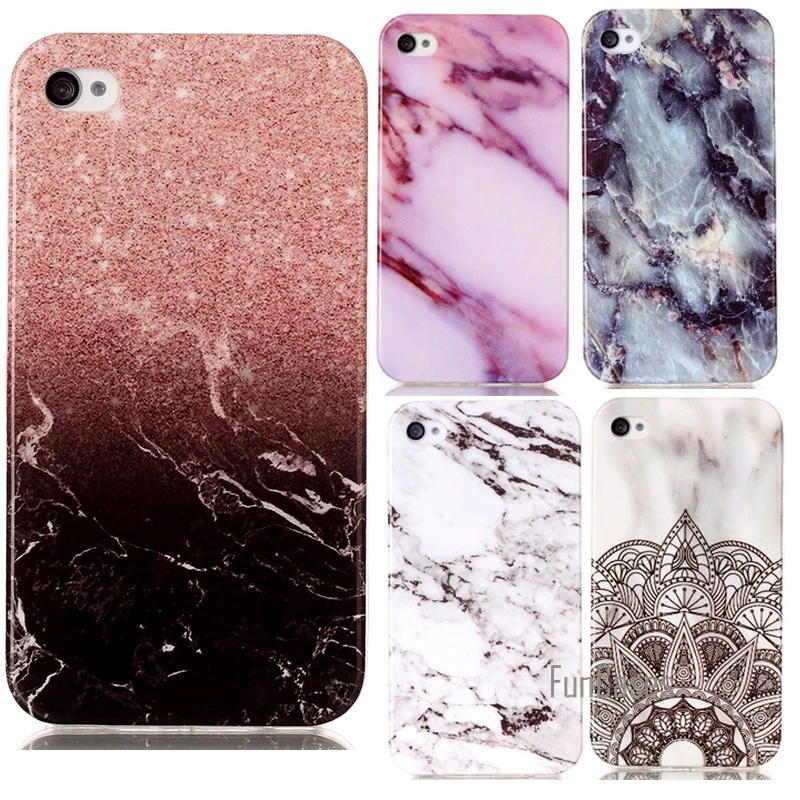 Color IMD Smooth Cases Cover For Apple iPhone 4 S 4S Soft Silicone Case Shell Hoesje Etui Carcasa Coque Fundas Capinha Capa Rock | Мобильные