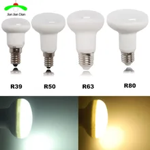 R39 R50 R63 R80, 5 Вт, 7 Вт, 9 Вт, 12 Вт основа E27 E14 светодиодный светильник с регулируемой яркостью, зонтик светодиодный лампы холодный белый/теплый белый AC85~ 265V точечный светильник лампа