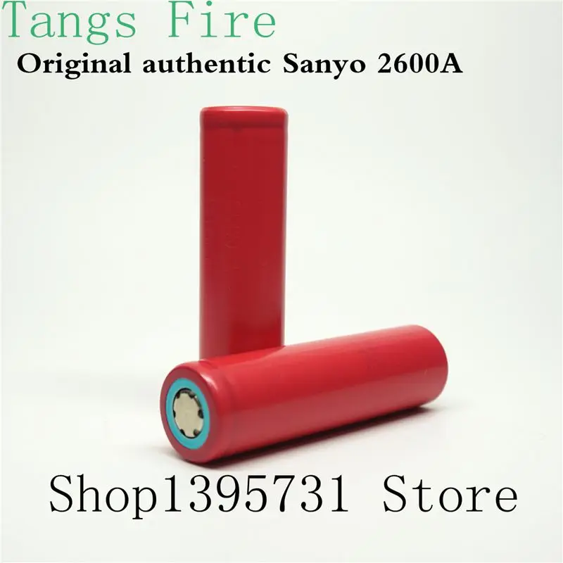 

Original authentic Sanyo NCR18650 Sanyo GA flat head flashlight 3.7V rechargeable battery 18650 lithium battery