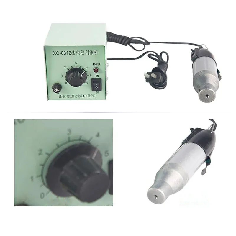 

1pc Enameled Wire Stripping Machine, Varnished Wire Stripper, Enameled Copper Wire Stripper XC-0312