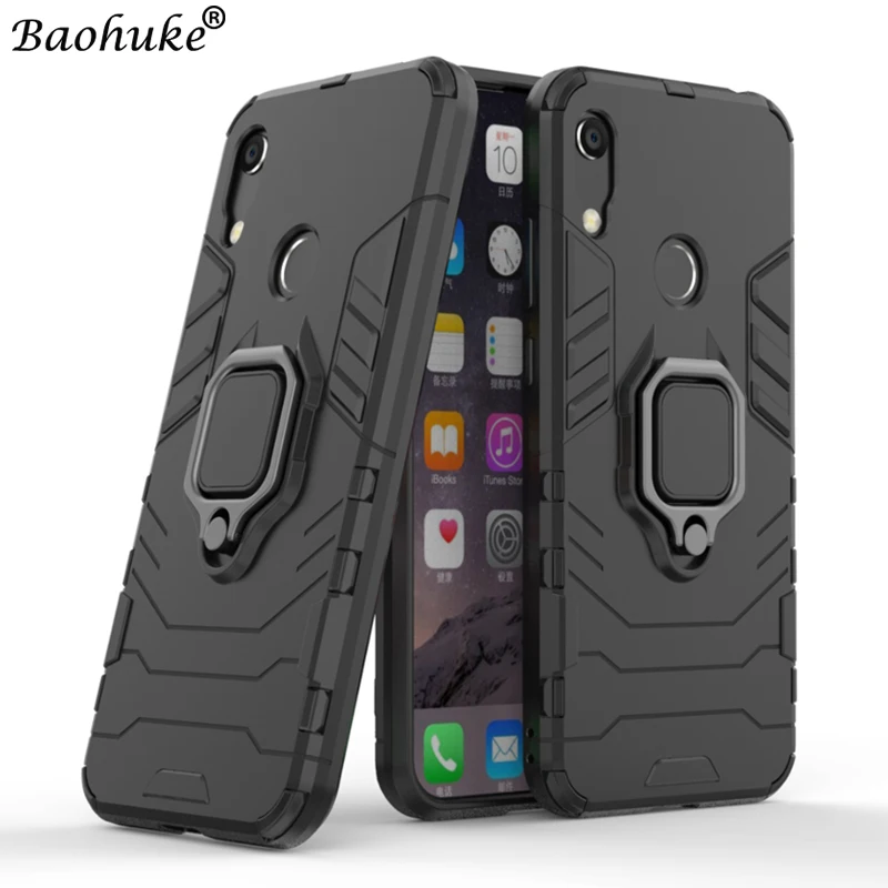 

Armor Case For Huawei Y6 2019 Silicon Back Cover For Huawei Y6 Prime 2019 Shockproof Phone Case For Huawei Y6 Pro 2019 Hard Case