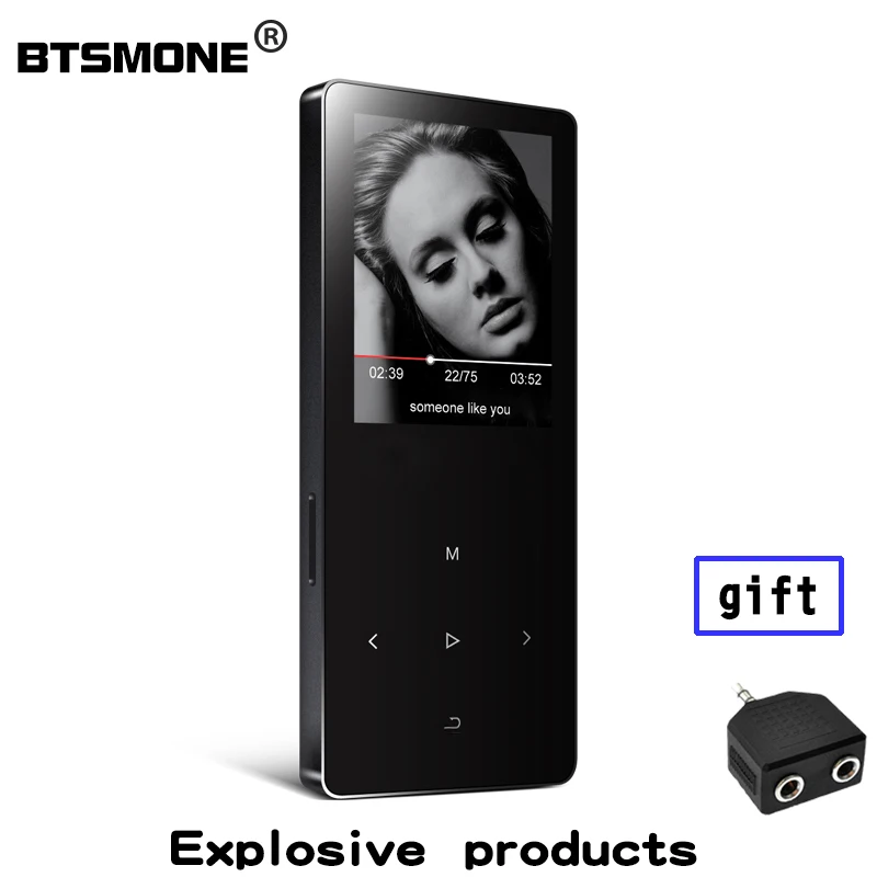 

Btsmone X2 mp3 music player with built-in 8GB and speaker expand memory up to 128GB 3.5 mm headphone output Suitable for running