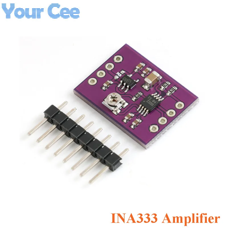 

INA333 Human Micro Signal Multifunctional Three Op Amp Precision Instrumentation Amplifier Module