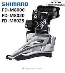 Shimano XT передний переключатель M8000 FD M8020 M8025 горный велосипед передние переключатели 33-Скорость 22-Скорость