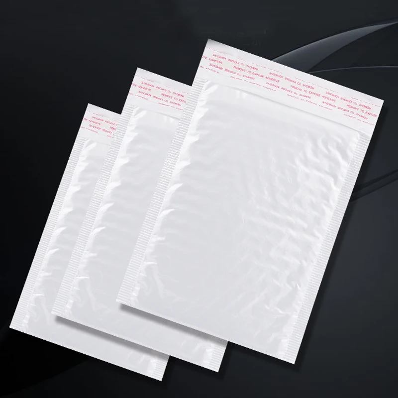 20 шт. 14*16 см водонепроницаемый белый жемчуг пленка Пузырьковые конверты-пакеты для почтовых отправлений анти-шок анти-давление антистатические