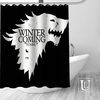 

Game Of Thrones Shower Curtains Custom Design Creative Shower Curtain Bathroom Waterproof Polyester Fabric