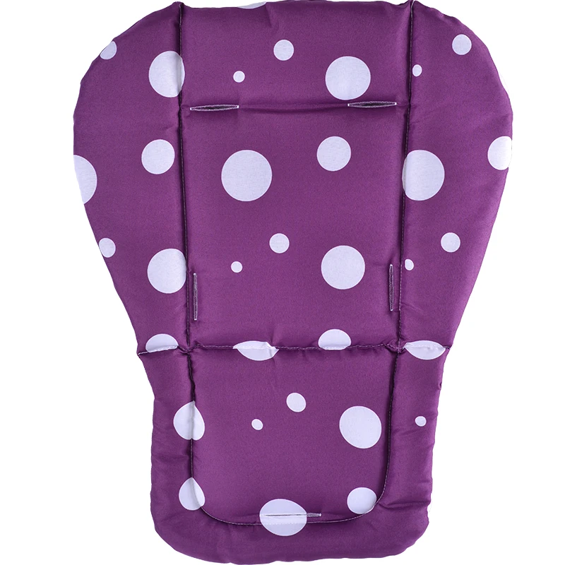 Удобные подушки на сиденья coussin poussette из полиэстера и хлопка с принтом в горошек 7
