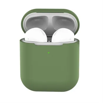

Charging Case for Silicon Air Loss Case for Apple AirPods 2 Fashion Soft Earplug Protection Leather Case #10