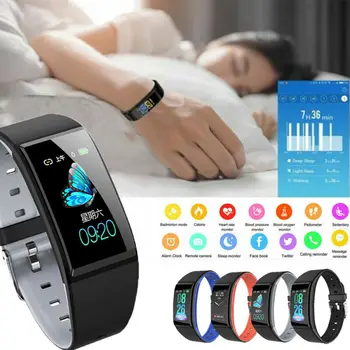

B86 Fitness Smart Bracelet IP67 Waterproof Bluetooth Smart Watch Wrist Band Sport Tracker Unisex Wristband For Android/iOS 3E10