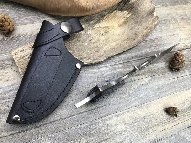 Открытый EDC охотничий нож тактические маленькие фиксированные ножи, 5Cr15ov лезвие МИКАРТА ручка нож выживания, кемпинг спасательный нож