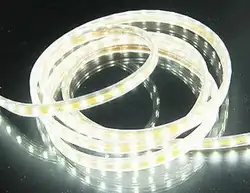 5050 RGB LED свет Рождества 60leds/M 110 В/220 В теплый холодный RGB + диммер + контроллер сада наружного освещения