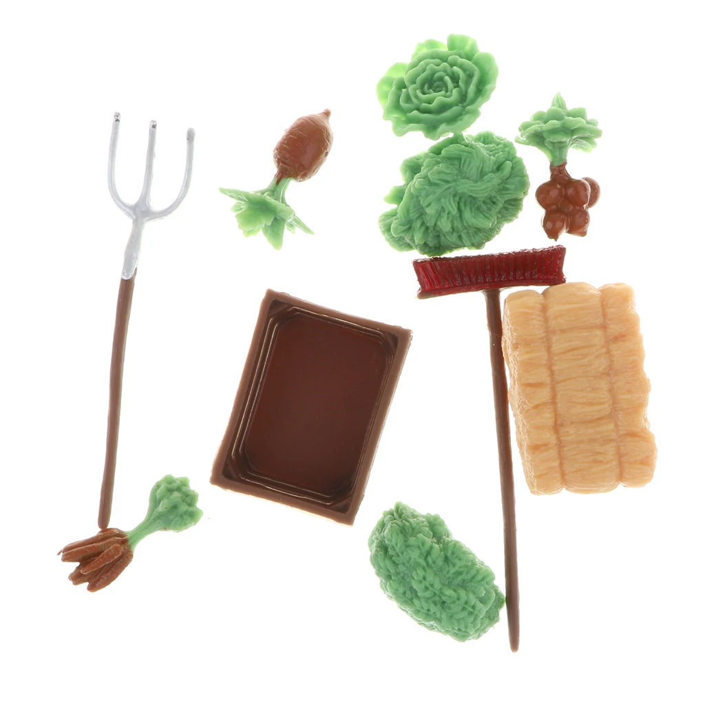 Plastic DIY Assembling Farm Cabin Scene Building Construction Kits Kids Creative Toy Birthday Gifts