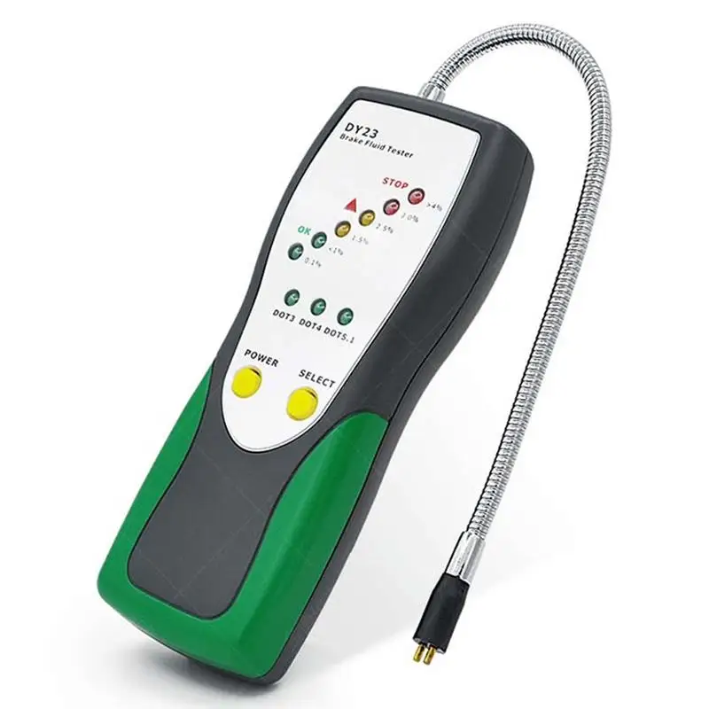 

MR CARTOOL Automotive Brake Fluid Tester Car Diagnostic Tool Oil Inspection Auto Goose Neck Detector Alarm For DOT3 DOT4 DOT5